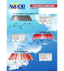 Trapézlemezek 1