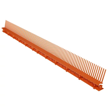 Szellőző léc fésűvel Cserépvörös 85 mm x 1 m