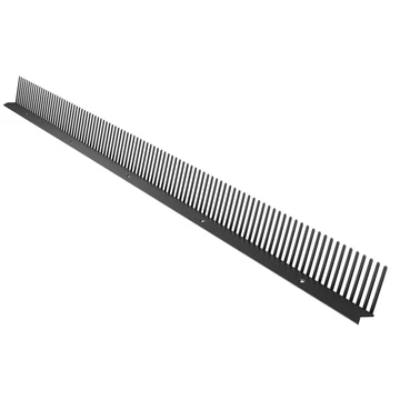 Szellőző fésű Fekete 60 mm x 1 m