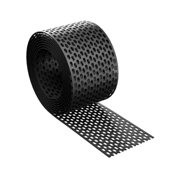 Eresz szellőző szalag (Rovarháló) Fekete 10 cm x 5 m