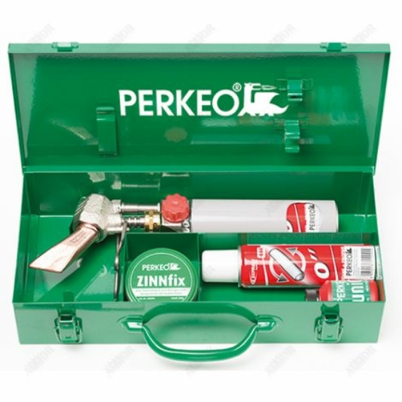 Perkeo forr készlet fém dobozban /komplett-piezo/
